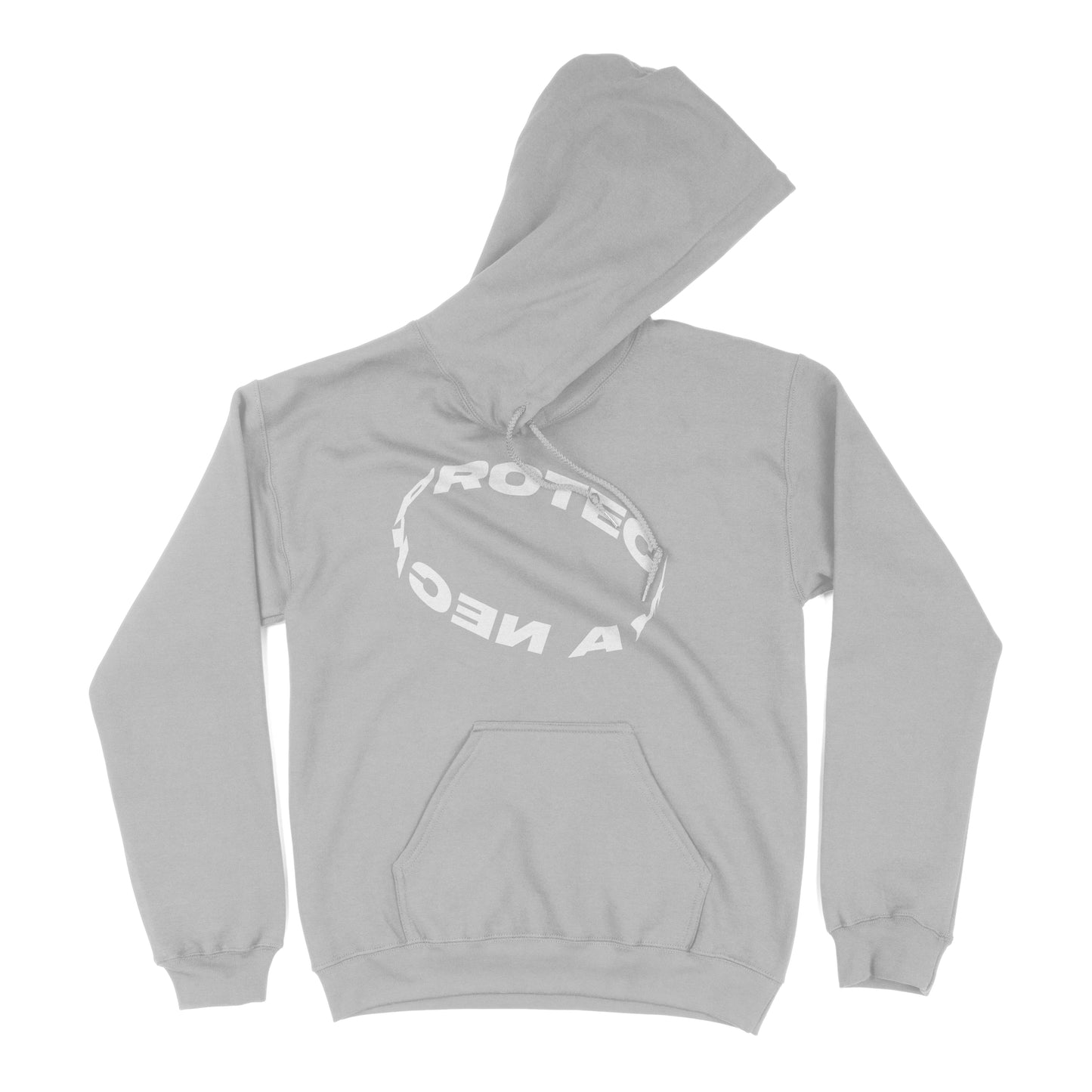 Protect Ya Neck Heather Grey Hoodie